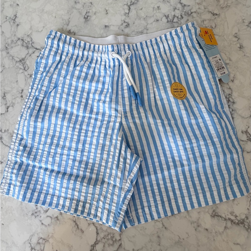 4 Cat & Jack Swim Trunks 8 Husky